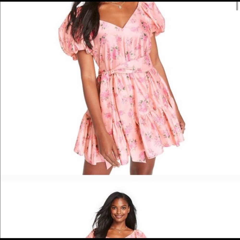 COPY - pink floral love shack fancy target dress!!! Dress is not sold anymore